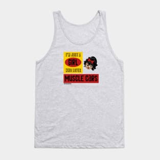 Latina girl who loves muscle cars Tank Top